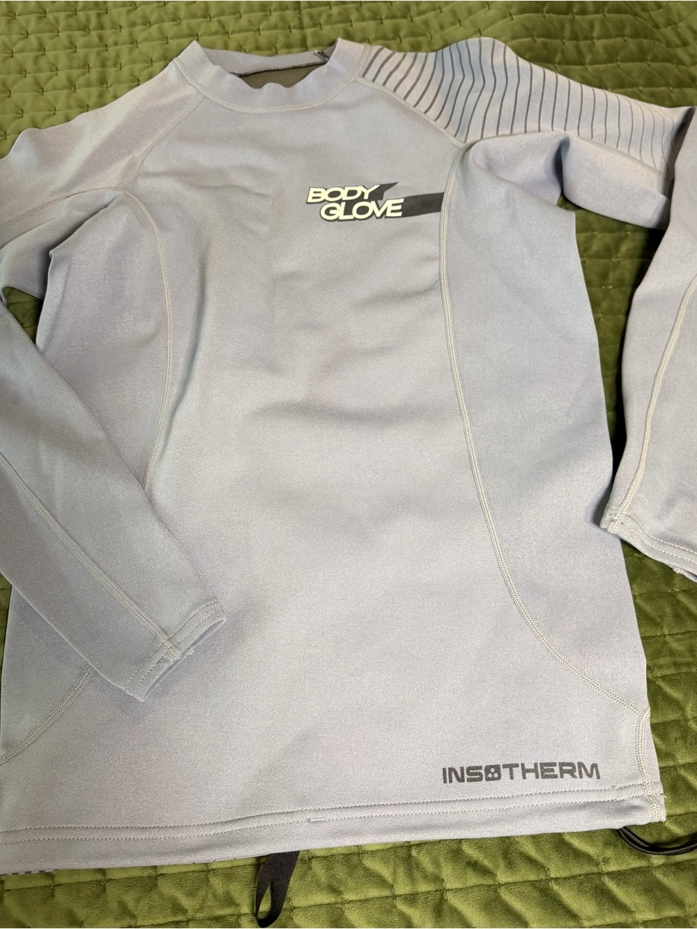 Body Glove long sleeve top gray size small